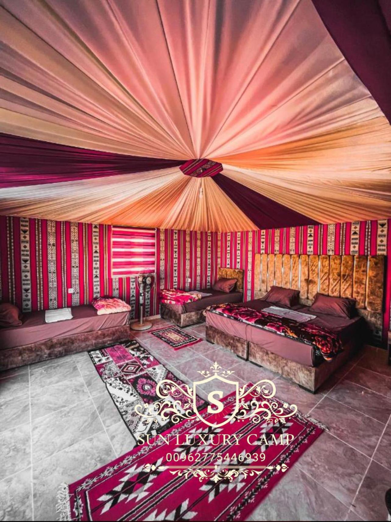 Апартаменты Sun Luxury Camp &Tour Вади-Рам Экстерьер фото
